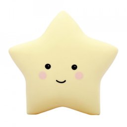 Lampa de veghe cu LED, cu oprire cronometrata, forma stea, galbena, Lumilu Sweet Dreams Star, Reer 52265