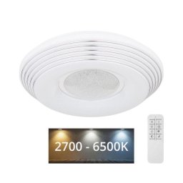 Plafonieră LED dimabilă LED/24W/230V 2700-6500K Globo 41293-24 + telecomandă