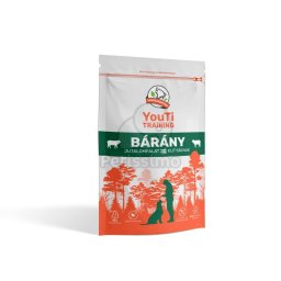 Farkaskonyha YouTi Training - recompense cu aromă de miel 100 g