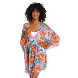 La Blanca Breezy Beauty Caftan Multi