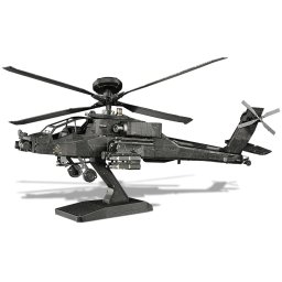Puzzle 3D Piececool, Elicopter AH-64 Apache, Metal, 145 piese