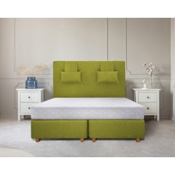 Saltea SuperOrtopedica Green Future Konforta 140x190 cm, medie, 19 cm, anatomica, husa antialergica, lavabila, reversibila