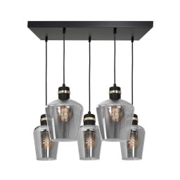 Lustră pe cablu RICHMOND 5xE27/60W/230V
