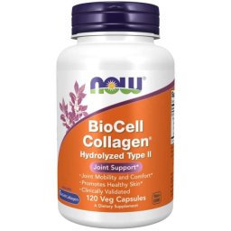 NOW Foods BioCell Colagen® Hidrolizat Tip II 120 caps.