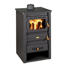 Termosemineu lemne (incalzire calorifere) PRITY K22CPW10, 10+6 kW, 4.2 kg/h, clasa A, capac fonta,