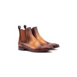 Ghete Gentlemen's Corner Cognac Patina