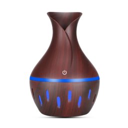 Umidificator de Aer 130ml LED DARK WOOD HUS 02-5 Difuzor