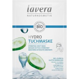 Masca hidratanta pentru fata cu apa glaciara si castravete bio, Lavera