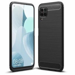 Husa Husa pentru Huawei P40 Lite - Techsuit Carbon Silicone - Black
