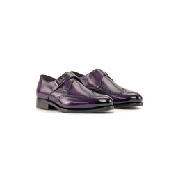 Pantofi la comanda Gentlemen`s Corner - Single Monk Purple