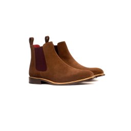 Ghete Gentlemen's Corner Suede - Brown