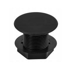 Dop ornament capac opturator pentru chiuveta bucatarie inox sau granit, negru