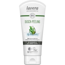 Exfoliant pentru dus cu rozmarin bio si cafea verde bio, Lavera, 200 ml