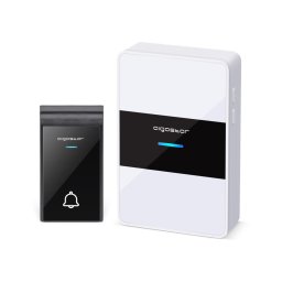 Sonerie fără fir 3xAA IP44 negru/alb Aigostar