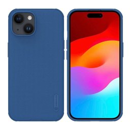 Husa Husa pentru iPhone 15 Plus - Nillkin Super Frosted Shield Pro - Blue