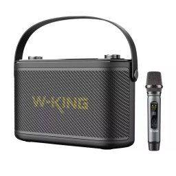 Boxa portabila W-KING H10 S, Bluetooth/USB/AUX, 80W, Black