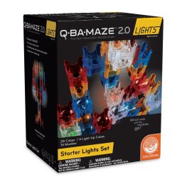 Q-BA-MAZE 2.0: Starter Lights, joc de constructie cu bile si cuburi luminoase