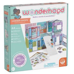 Wonderhood Corner Shops - Cartierul meu, magazinele din colt, joc de constructie si imaginatie