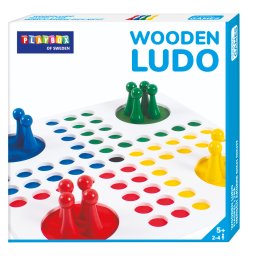 Joc educativ din lemn Ludo