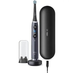iO-9n, 34800 rotatii/ minut, Display Color, 7 programe inteligente, 3D Teeth Tracking, Carcasa de incarcare Power2Go, Black Onyx