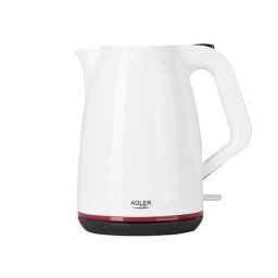 Fierbator Kettle electric Adler AD 1277 w (2200W 1.7l; white color)