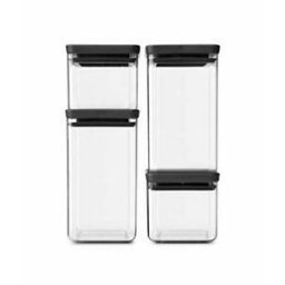 Set borcane Tasty+ 4 buc (2x0.7L si 2x1.6L)