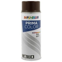 Vopsea spray acrilica DUPLI-COLOR PRIMA COLOR RAL8017 maro ciocolata, 400ml