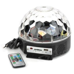 Proiector Disco Led Magic Ball Light cu telecomanda si Redare Audio MP3