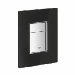 Clapeta de actionare Grohe Skate Cosmopolitan, Velvet Black, sticla neagra