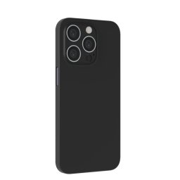 Husa iPhone 15 Pro Silicon Matte Negru