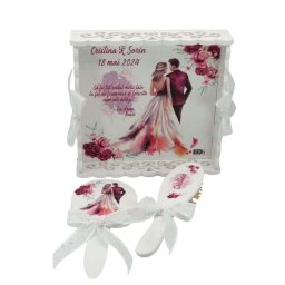 Set Gătit Mireasa, ”Dreaming”, Personalizat, 3 piese - ILIF310022