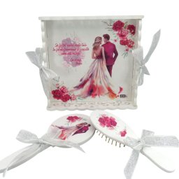 Set Gătit Mireasa, ”Dreaming”, Nepersonalizat, 3 piese - PRIF310061