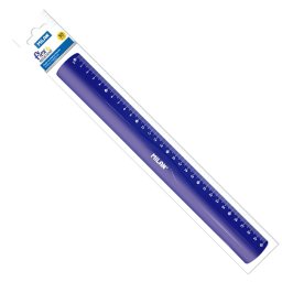 Rigla 30 cm flexibila Milan - albastra