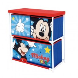 Organizator pentru jucarii cu structura metalica Mickey Mouse