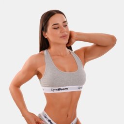 GymBeam Sutien Bralette Grey XXL