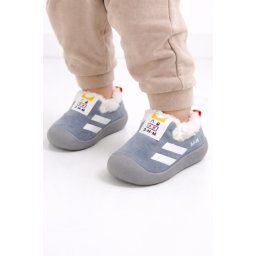 Pantofi gri imblaniti - Stripes