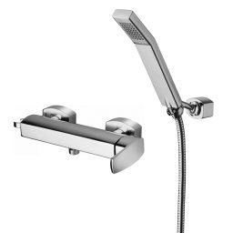 Baterie pentru cada cu montaj pe perete - cu accesorii Studio