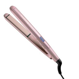 Placa de par S5901 Placa de indreptat parul Remington Coconut Smooth Invelis ceramic 230°C Incalzire rapida LCD Roz