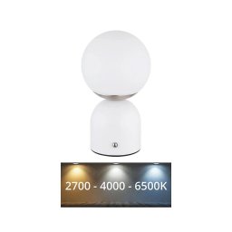 Globo 21006W - Lampă de birou LED tactilă JULSY, dimabilă, 2,5W, albă