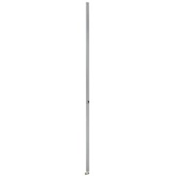 Cremonă cu cilindru, SLIM, în 2 puncte, H 2.300 mm, argintie