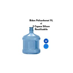 Bidon 11L + 2 Capace Silicon Reutilizabile
