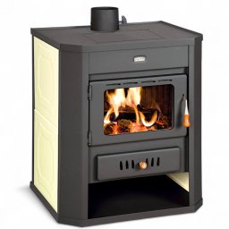 Termosemineu lemne (incalzire calorifere) PRITY WDW15 15+7 kW, 6.2 kg/h, clasa A,