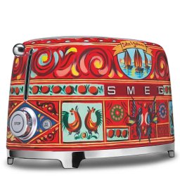 Prajitor de paine dublu SMEG DOLCEGABBANA
