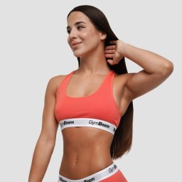 GymBeam Sutien Bralette Strawberry Red XL