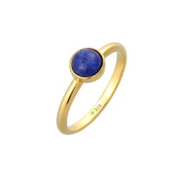 ELLI PREMIUM Inele albastru cobalt / auriu