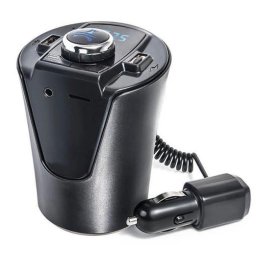 Modulator auto BX6 Bluetooth FM USB Negru