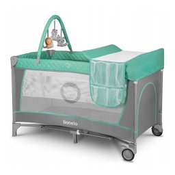 Patut pliant cu nivel suplimentar si arcada - Lionelo