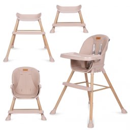 Scaun de masa 4 in 1 Kidwell EATAN Wood
