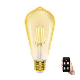 Bec LED dimabil FILAMENT ST64 E27/6W/230V 2700-6500K Wi-Fi Aigostar