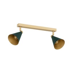 Spot LUCINDA 2xE14/7W/230V verde Argon 7148
